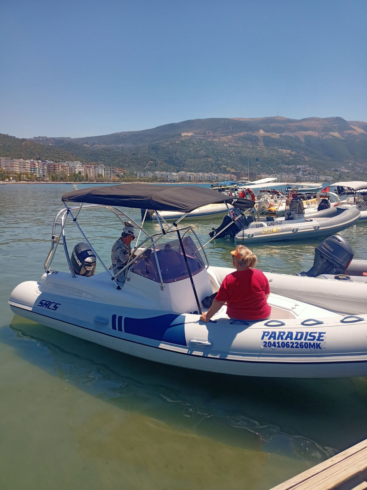 vlore luxury speedboat albania